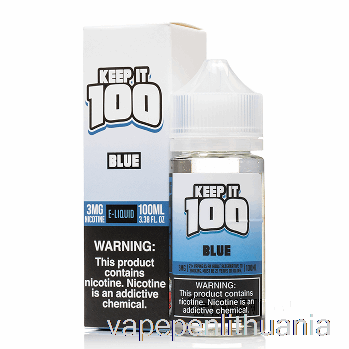 Mėlyna - Laikyti 100 E-liquid - 100ml 0mg Vape Skysčio